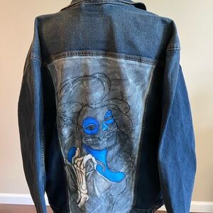 Levi's Signature Denim Jacket NWT Hand Painted XXL